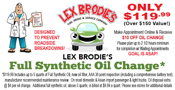 oil change services | Lex Brodies