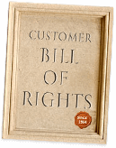 Customer Bill of Rights